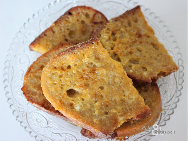 Pain Perdu Pour Bebe Recette De Cubes Et Petits Pois Cubes Petits Pois