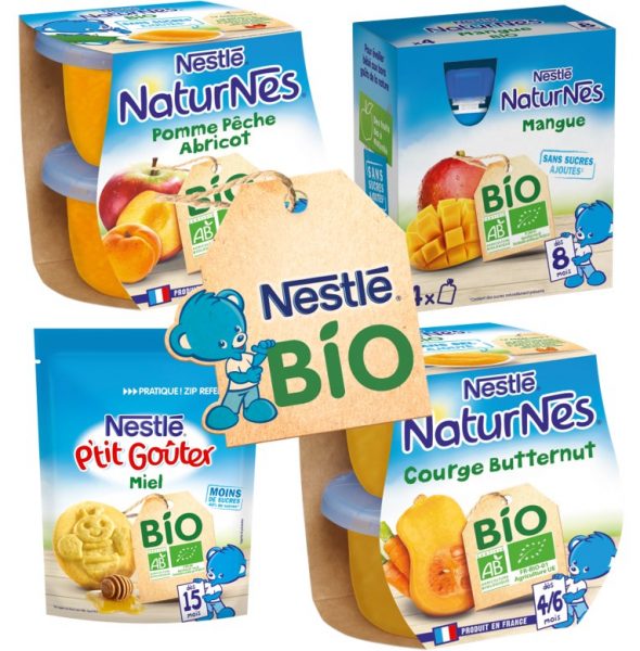 Petit Pot Bio Nestle Bebe Cubes Petits Pois