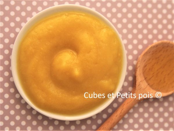 Puree De Courgette A L Huile De Chanvre Recette Pour Bebe 7 Mois Cubes Et Petits Pois Cubes Petits Pois